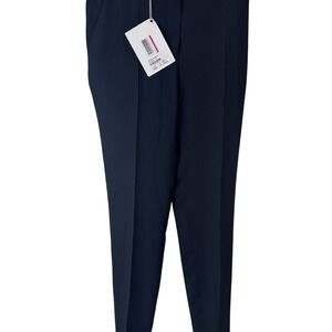 NEW Women's Alberta Ferretti Black Trouser Pants US 8